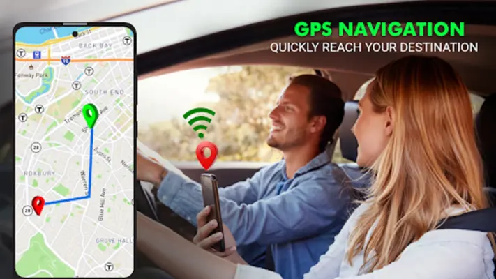 GPS Maps & Navigation android App screenshot 1